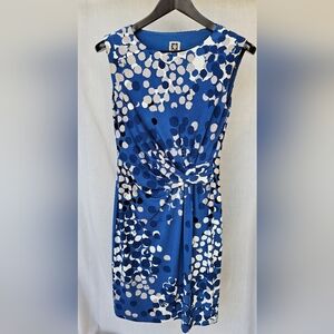 Anne Klein Dress With Knotted Ruching Dress